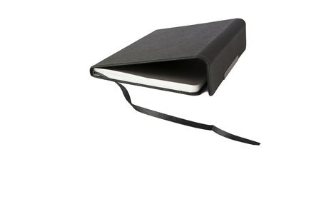 Agenda appointment book isolated on whiteの写真素材