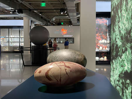 Gem and Mineral museum exhibition.のeditorial素材