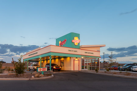 Eegees is a chain of 29 restaurants located in the Tucson and Green Valley areaのeditorial素材