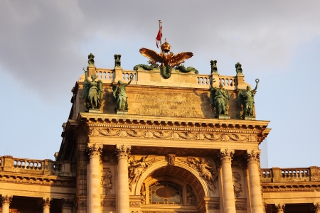 Heldenplatz monument in Viennaのeditorial素材