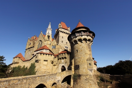 Kreuzenstein castle in Austriaのeditorial素材