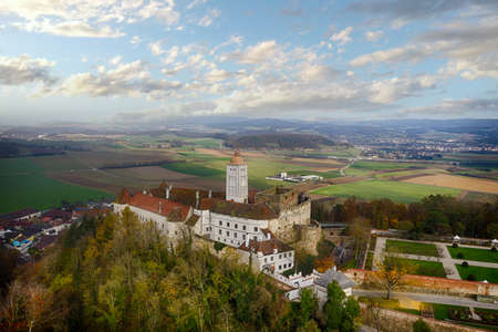 Schallaburg castle in the Lower Austria region. Beautiful landmark in Scholloch, near the Wachau valley.のeditorial素材