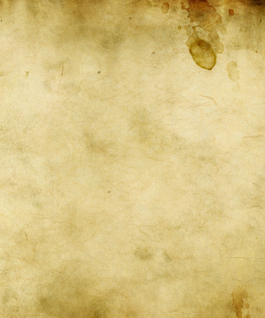 Old rough spotted paper texture for design. Abstract old paper backdrop.の写真素材