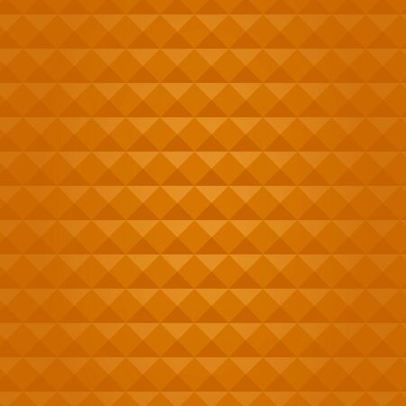 Gold mosaic seamless abstract Vector background. Yellow triangular low poly style patternのイラスト素材