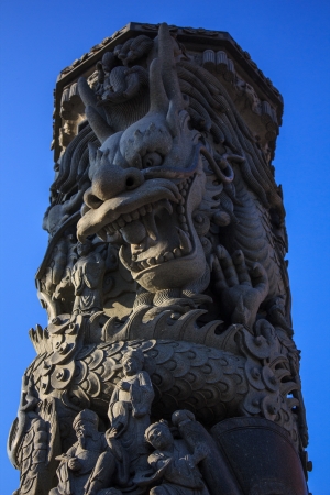 Dragon pillarの写真素材