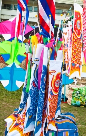 fish windsockのeditorial素材