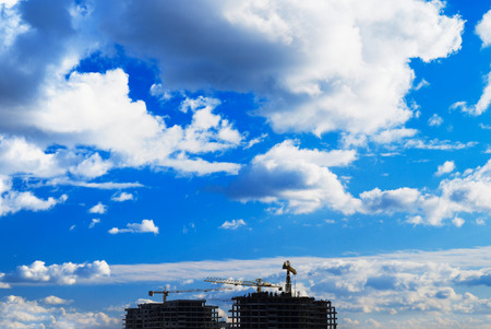 Cloudy skyの写真素材