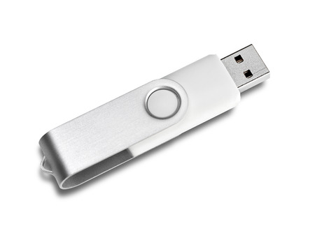Usb flash drive isolated on white
