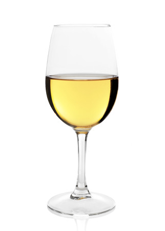 White wine glassの写真素材