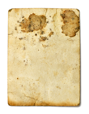 Stained old photoの写真素材