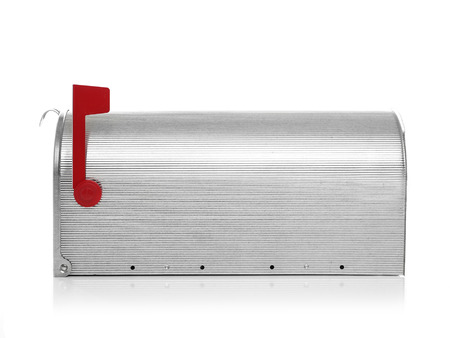 Closed mailboxの写真素材