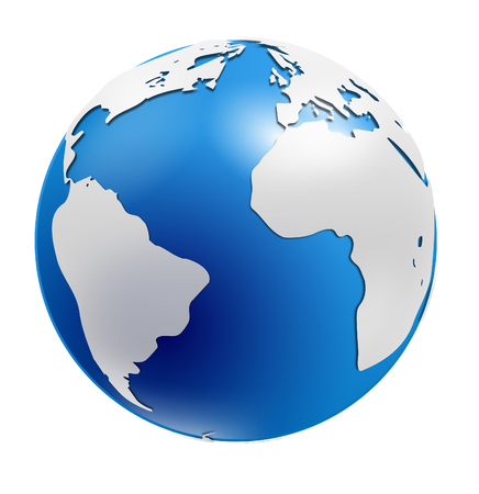 World globeの写真素材