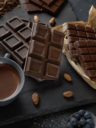 Dark chocolate bars