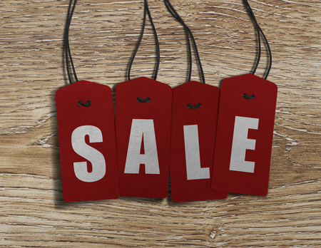 Sale labelsの写真素材