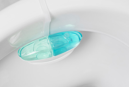 Toilet soap dispenserの写真素材