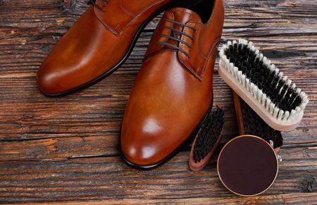 Shoe shineの写真素材