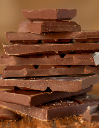 Chocolate barsの写真素材