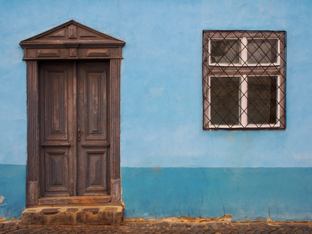 Old house and windowの写真素材
