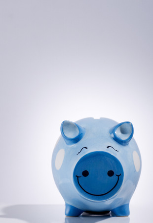 Piggy bank smilingの写真素材