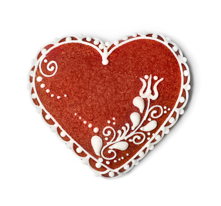 Gingerbread hearthの写真素材