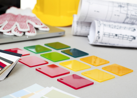 Color samplesの写真素材