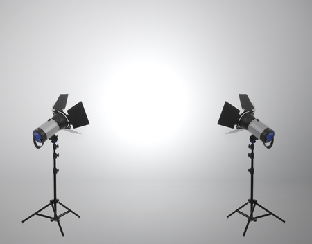 Photo studio backgroundの写真素材