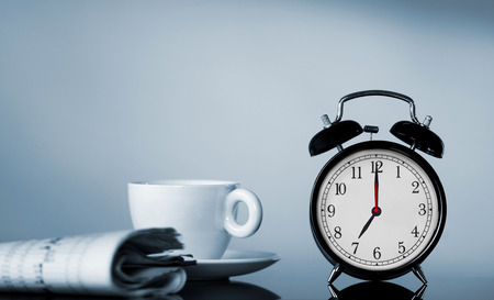 Morning time conceptの写真素材