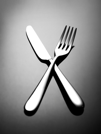 Fork and knifeの写真素材
