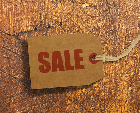 Sale price tagの写真素材