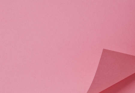Pink paper folded corner background