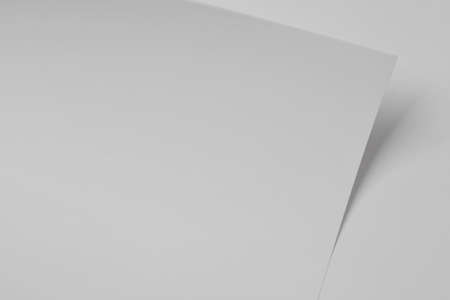 Abstract geometric white paper backgroundの写真素材