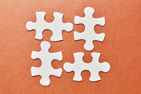 Connection concept on colorful backgroundの写真素材