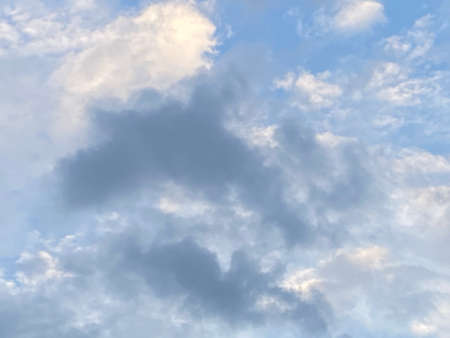 Blue sky with clouds