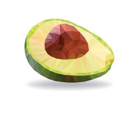 Avocado Fruitのイラスト素材
