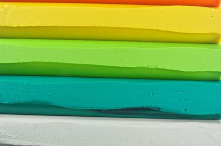 colorful clay for kiddy