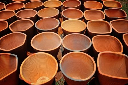 Hand made jar background patternの写真素材