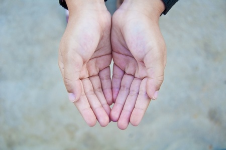 child handの写真素材