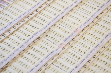 Lottery panel backgroundの写真素材