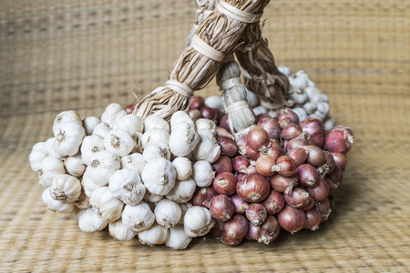 Garlic and Onionの写真素材