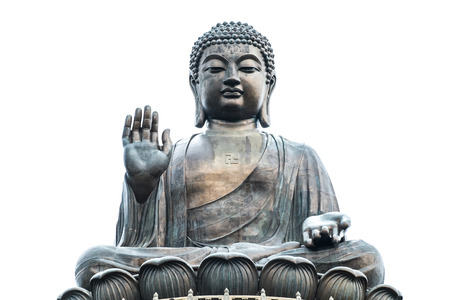 Big Buddha in Hongkongの写真素材