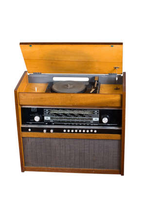 old radio receiverの写真素材