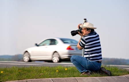 photograph on duty