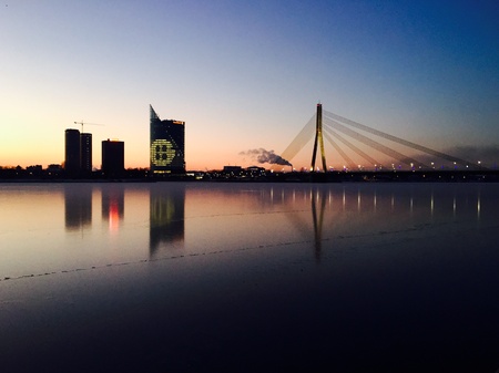 Winter in Riga