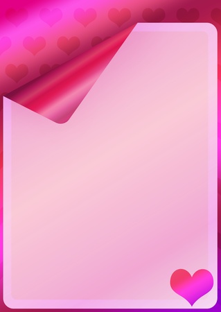 St. Valentines greeting card backgroundの写真素材