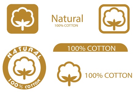 Cotton symbolsのイラスト素材