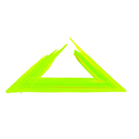 Triangle Paint Abstract