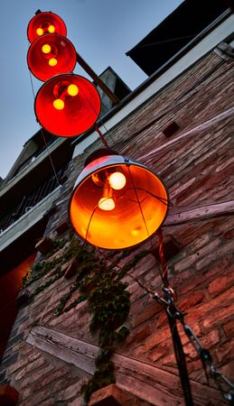 Berlin Stylish lampsの写真素材