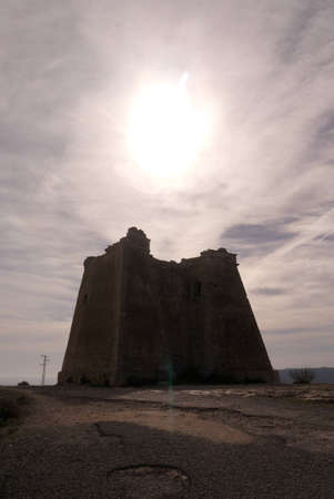 Spanish light houseの写真素材