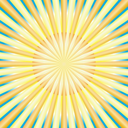 Abstract sun raysのイラスト素材