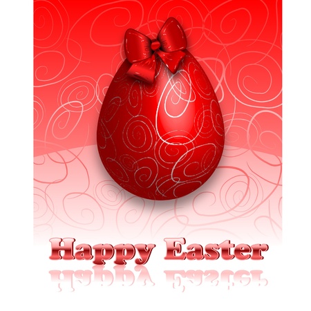 Happy Easter Greetind Cardのイラスト素材